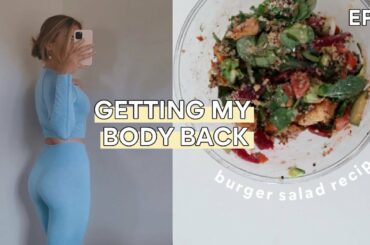 Getting My Body Back EP 4: protein salad recipe + taking rest days