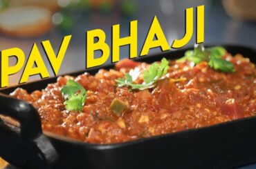 Pav Bhaji Recipe | How To Make Pav Bhaji - Easy Mumbai Style Healthy Pav Bhaji |  JOOS Food