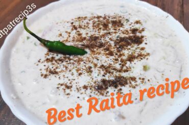 Best Raita recipe | Simple recipes | English subtitle | Quick easy recipes | Healthy recipe