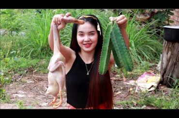 Cooking Duck With Fruit Pedro Cactus-Healthy Food