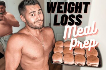 My Weight Loss Meal Prep Routine For Men | Meal Prep for Weight Loss + Healthy Meal Prep Ideas