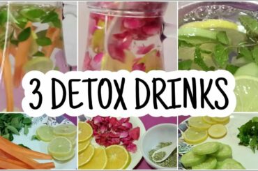 3 DETOX DRINKS | How To Stay Hydrated | Healthy Recipes | Dynamic Fitness Hub