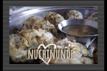 oil less nuchinunde recipe | Healthy receipe for Kids | nucchinaunde | Healthy food for kids