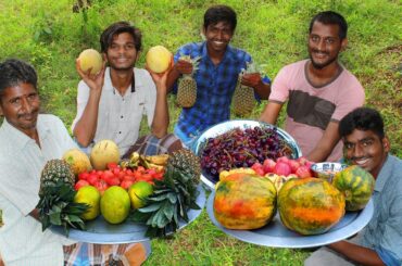 FRUITS MIXER JUICE | MIXED FRUIT JUICE Recipe | Healthy Fruits juice Recipe | FOOD FEAST CHANNEL