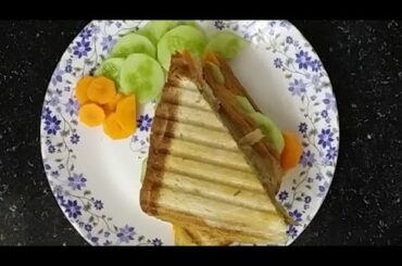 Quick sandwich recipie | easy double layered sandwich | healthy breakfast recipie