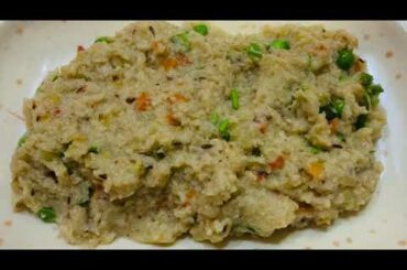 Healthy Oats Upma Recipe||Healthy Breakfast/Dinner Recipe||Oats Recipe