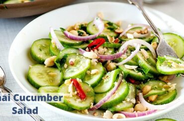 Thai Cucumber Salad | Healthy Weight Loss Recipe