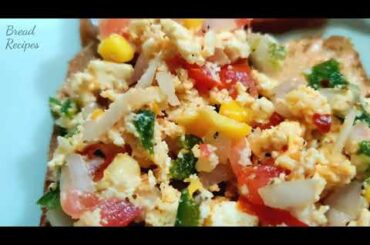 Healthy Sandwich || Vegetables || Breakfast/Snack || Bread Recipes ||