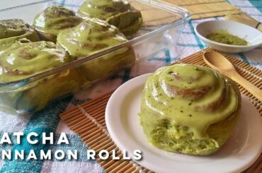 Matcha Cinnamon Roll Recipe | How to make Matcha Cinnamon Rolls | Cheat Meal Recipe