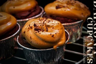 Dalgona Coffee Cupcakes | Healthy Recipe with Banana & Oats