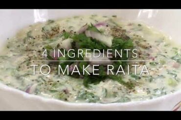 Homemade Raita recipe |quick and easy|healthy dish