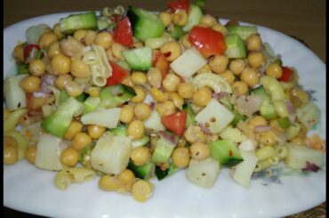 Chickpea Salad For Weight Loss Healthy Salad Recipe By Food Diary With Muskan