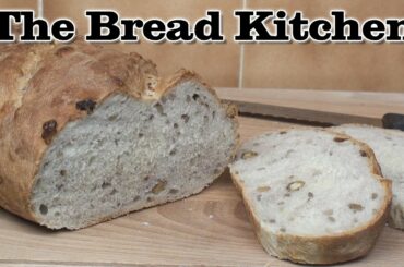 Walnut & Sunflower Seed Bloomer Recipe in The Bread Kitchen