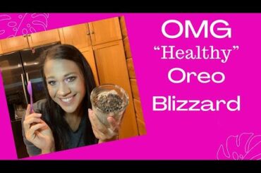 Low Calorie Oreo Blizzard