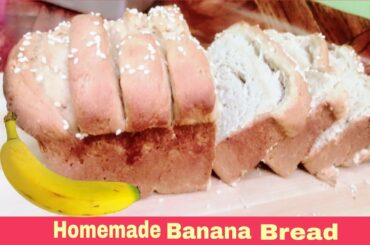 Wheat flour banana bread |No oven |No egg  Easy Brown bread recipe by Monisa's kitchen