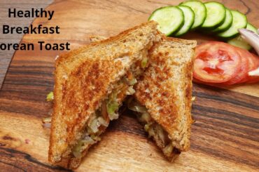 Healthy Breakfast Recipe|Korean Street Toast|Cabbage Sandwich Recipe|Sandwich Recipe|