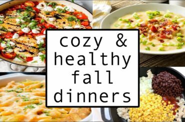 4 COZY, YET HEALTHY FALL DINNER RECIPES | MY WW BLUE