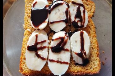 #242 Healthy & Tasty Chocolate Banana Sandwich Recipe | Tiffin Box Recipes | Kid's Special