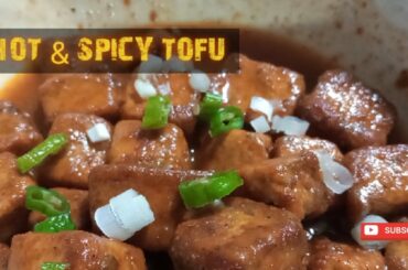 Hot & spicy Tofu | Innovative recipe | mouthwatering recipes | Delicious healthy recipes |