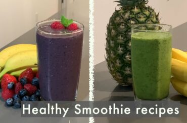 My Healthy smoothies | with nutritional value breakdown
