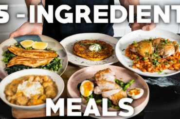 5-Ingredient Healthy Recipes in 15 Minutes