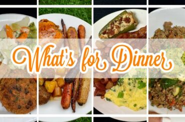 WHAT’S FOR DINNER | EASY, QUICK & HEALTHY MEALS | KETO | IN WITH JEN