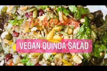 #QuinoaRecipe Vegan Quinoa Salad | Healthy Quinoa Salad | KETO DIET | Quinoa Recipe #MustardExpress