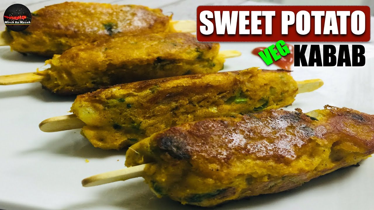 Sweet Potato Kabab || Shakarkand Kebab || Healthy, Gluten Free, Vegan Snack Recipe || Mirch Ka Mazah Sweet Potato Kabab || Shakarkand Kebab || Healthy, Gluten Free, Vegan Snack Recipe || Mirch Ka Mazah