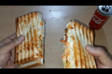 JUMBO BREAD SANDWICH RECIPE | 2 Minute Yummy Food