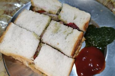 Quick Sandwich recipe Mumbai style in lockDown ghar par.. Fat fat banaye an enjoy....