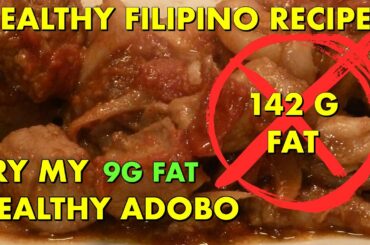 Healthy Filipino Recipes ( Healthy Adobo Recipe ) Pinay Fitness  - Filipino Healthy Recipes