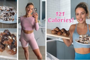 Healthy and Low Calorie Protein Rocky Road & Cookies! | Healthy Desserts, High protein, Weight Loss