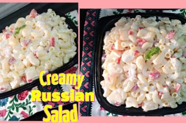 Creamy Russian Salad Restaurant Style| More quicker more yummier | Healthy Recipe