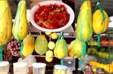 FRUIT SALAD | Healthy Colourful Healthy Fruits Mixed Salad Recipe Bengali Yummy Food Falooda cost 60