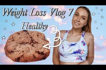 8 Week Challenge Vlog 2020 *WEEK 7* (workout, healthy meals + healthy choc chip cookies recipe)