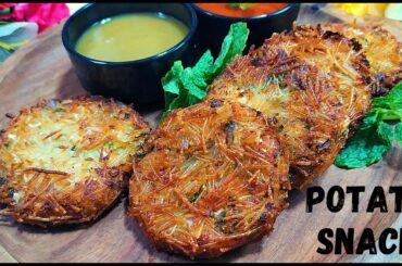 Potato snack recipe | Potato semiya snack recipe | Easy snack recipe | Evening snack recipe