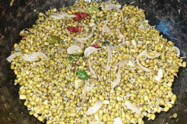 Pachaipayiru sundal| Pasiparuppu sundal| Sprouts Salad| Healthy recipe|