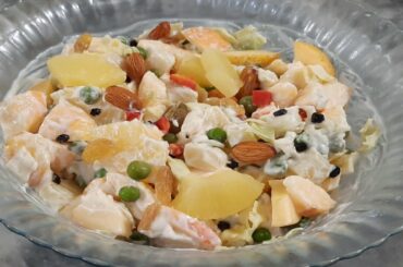 Russian Salad recipe | Healthy Salad Recipe | Cooking with malika