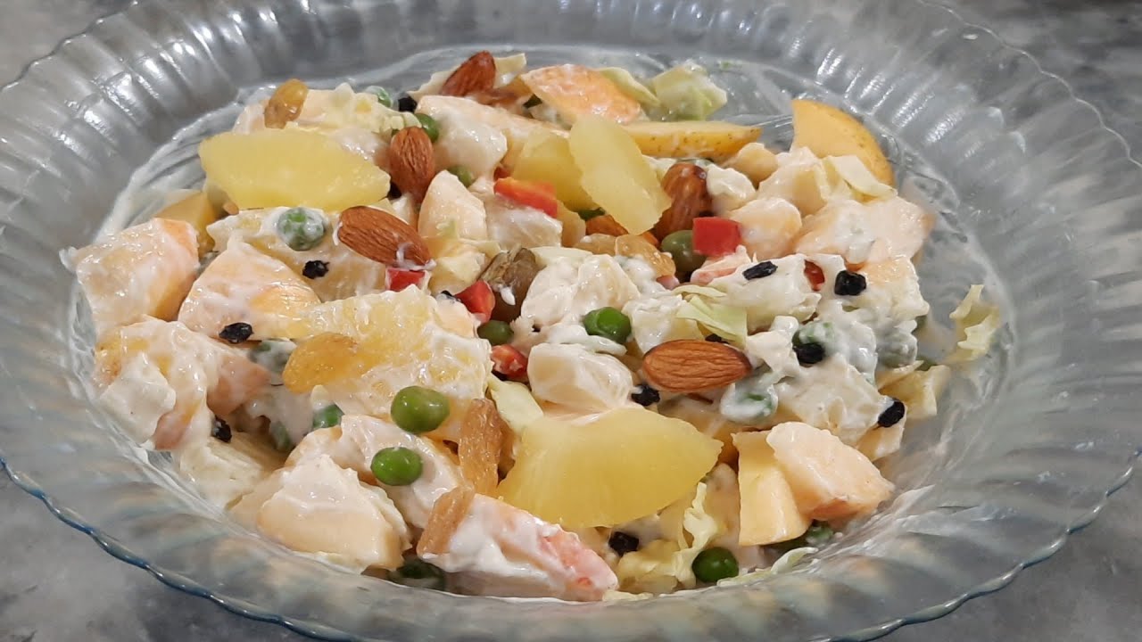 Russian Salad recipe | Healthy Salad Recipe | Cooking with malika Russian Salad recipe | Healthy Salad Recipe | Cooking with malika