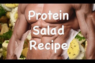 Protein Salad Recipe | Healthy food | Post workout meal