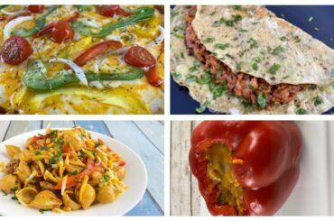 4 Healthy Dinner Recipes for Weight loss | CauliflowerCrust Pizza