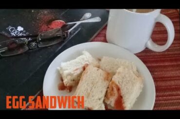 Egg sand wich.Healthy and quick recipe.Best lunch box idea.