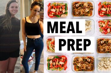 WEIGHT LOSS MEAL PREP WEEK FOR WOMEN (1 WEEK IN 1 HOUR) | how I lost 50+ lbs