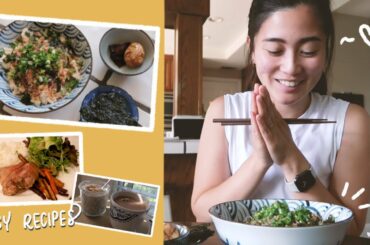 What I eat in a day (with easy and healthy recipes for young professionals!)