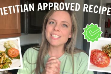 DIETITIAN APPROVED RECIPES + TRADER JOES HAUL! HEALTHY RECIPES & EASY MEALS!