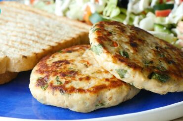 Healthy Chicken Patty Recipe By Healthy Food Fusion