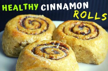Healthy Cinnamon Rolls (a LIFE-CHANGING recipe! It's lower in calories!)