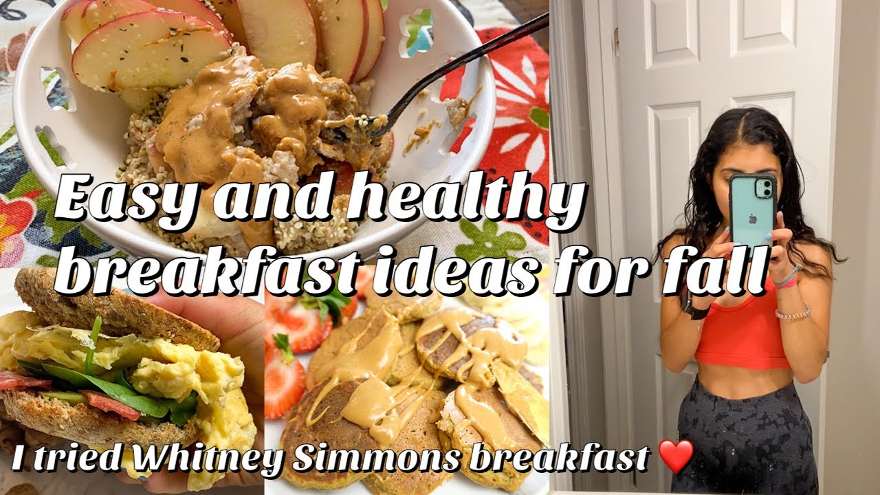 3 HEALTHY BREAKFAST IDEAS AND RECIPES THAT I CURRENTLY LOVE (High in protein & fall themed) 3 HEALTHY BREAKFAST IDEAS AND RECIPES THAT I CURRENTLY LOVE (High in protein & fall themed)