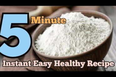 5 Minute Recipe | Quick & Easy  Recipes| | Instant Healthy Recipe | Sharda's Cuisine