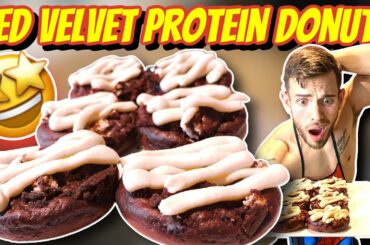 Anabolic Red Velvet Donuts | Low Calorie High Protein Donut